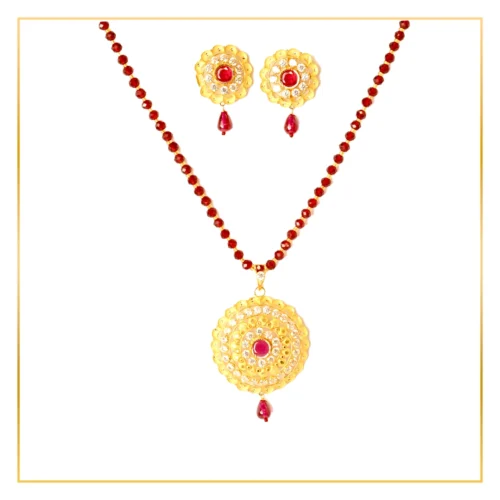 Pendant Set With Earing